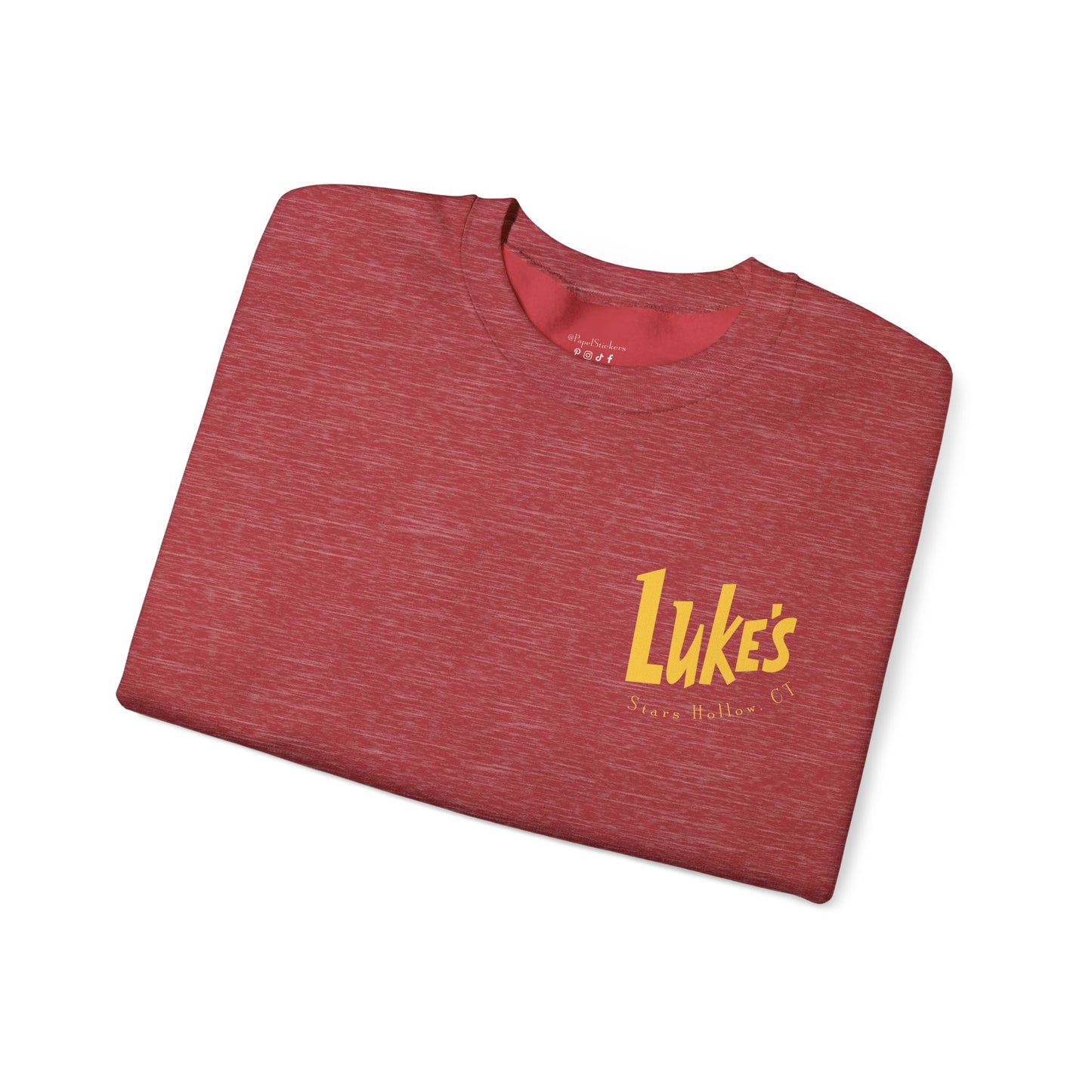 Luke's Diner in Stars Hollow from Gilmore Girls - Unisex Heavy Blend™ Crewneck Sweatshirt