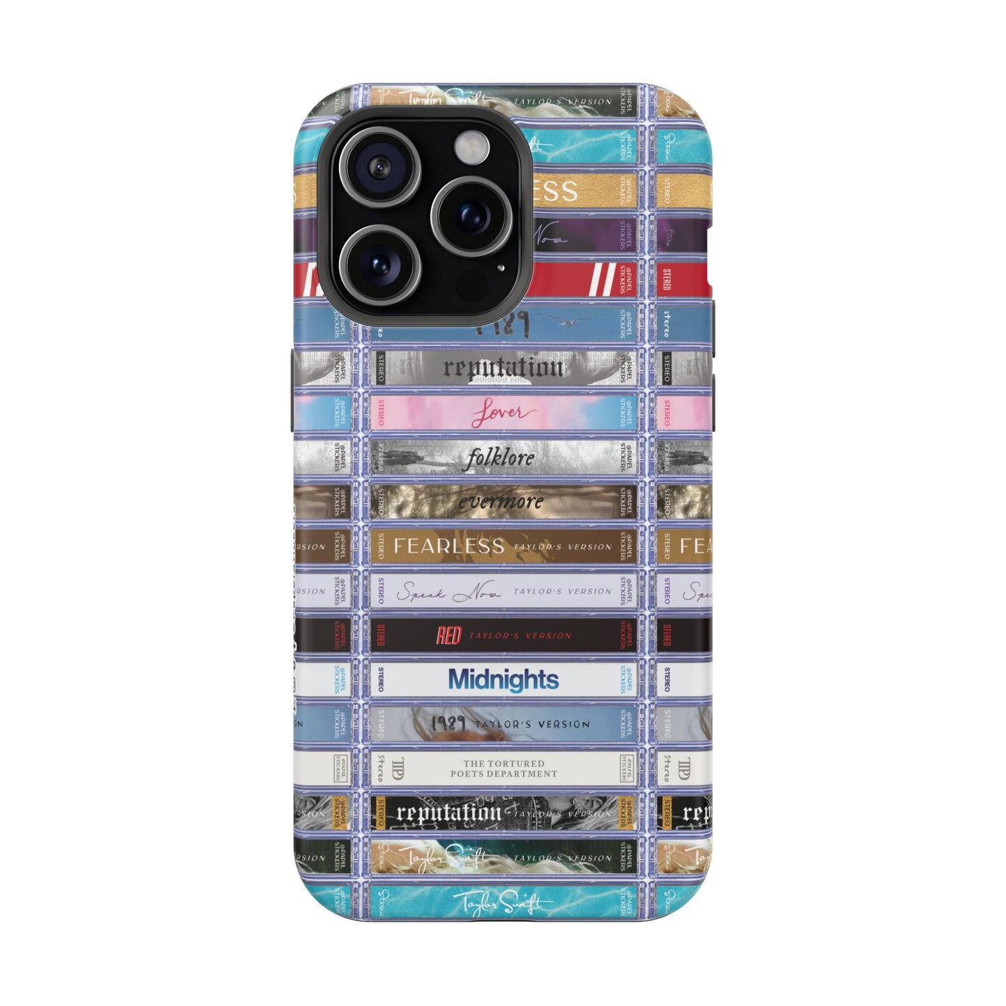 ERAS CASSETTES MagSafe Tough Cases | Includes Taylor's Version | iPhone Plus Pro Max 15, 14, 13 | Perfect Unique Present Swiftie Fan Gift