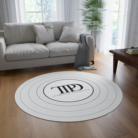 Personalized TTPD Round Rug CUSTOM VERSION's Name | 60" x 60" | Swiftie Gift Proud Member of the Torture Poets Department