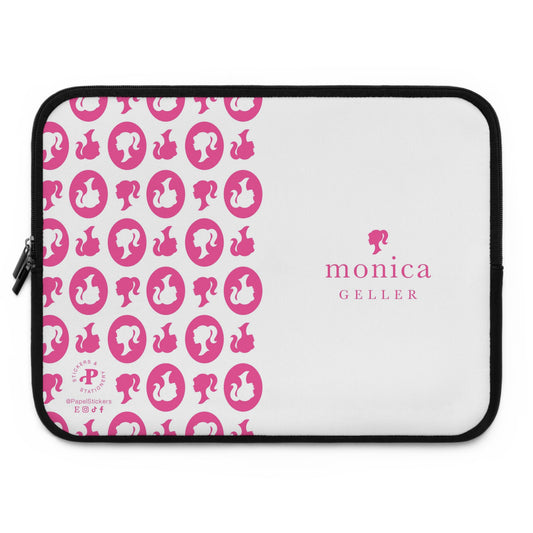 Barbie/Kate Spade inspired Pink Laptop Sleeve | 7", 10", 13", 15", and 17" | Unique Mother's Day Gift | Custom Teacher Appreciation Gift