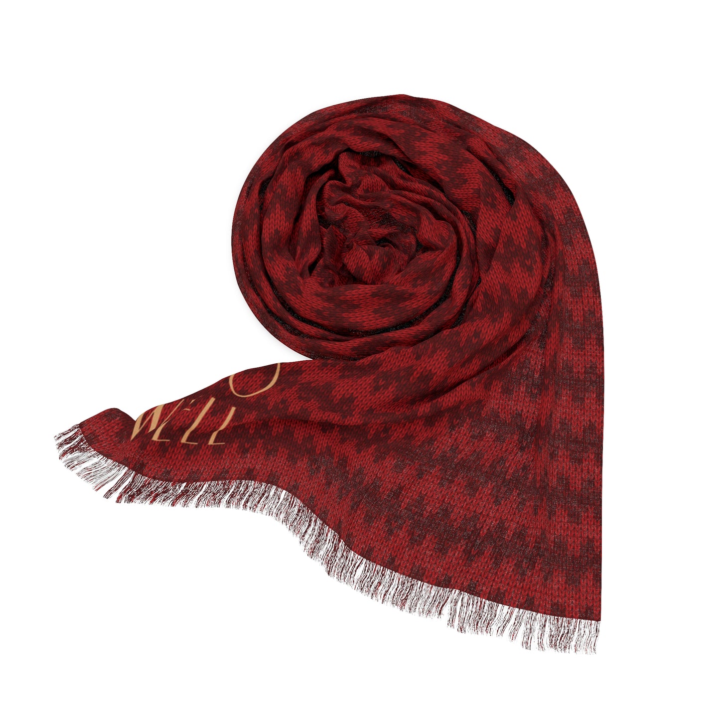 ALL TOO WELL Red Light Scarf | 27" × 73'' | Maroon, Burgundy or Striped | Swiftie Gift Fan Present Hijab Scarves Headscarf Shawl Wrap Scarf