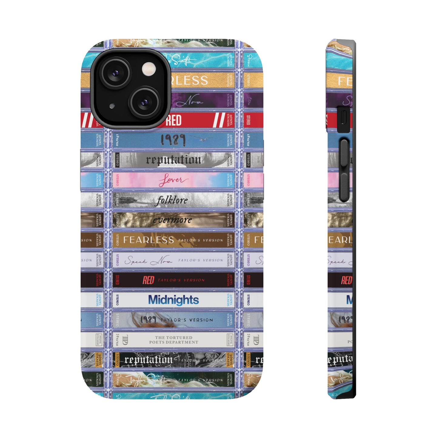 ERAS CASSETTES MagSafe Tough Cases | Includes Taylor's Version | iPhone Plus Pro Max 15, 14, 13 | Perfect Unique Present Swiftie Fan Gift