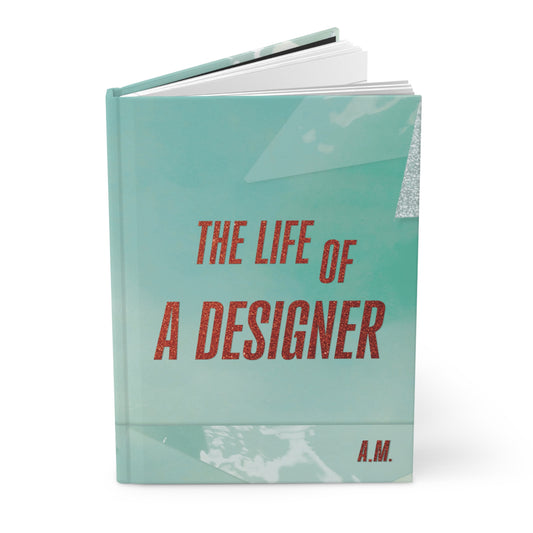 Faux Glitter Personalized “THE LIFE OF A…” Hardcover Journal RULED pages – Swiftie Fan Edition