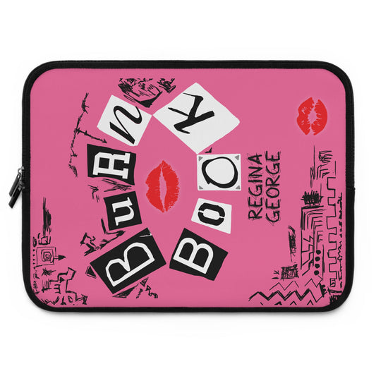 Personalized MEAN Girls BURN BOOK Laptop Sleeve | 7", 10", 13", 15", and 17" | Unique Mother's Day Gift | Custom Teacher Appreciation Gift