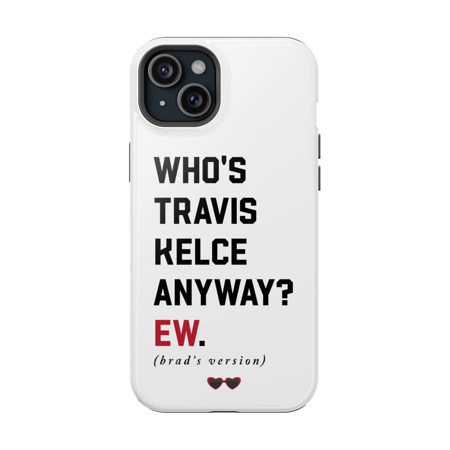 Custom Red Taylor's Version iPhone Tough Case MagSafe | A LOT GOING on at Moment | Personalized Phrase and Name iPhone 15, 14, 13