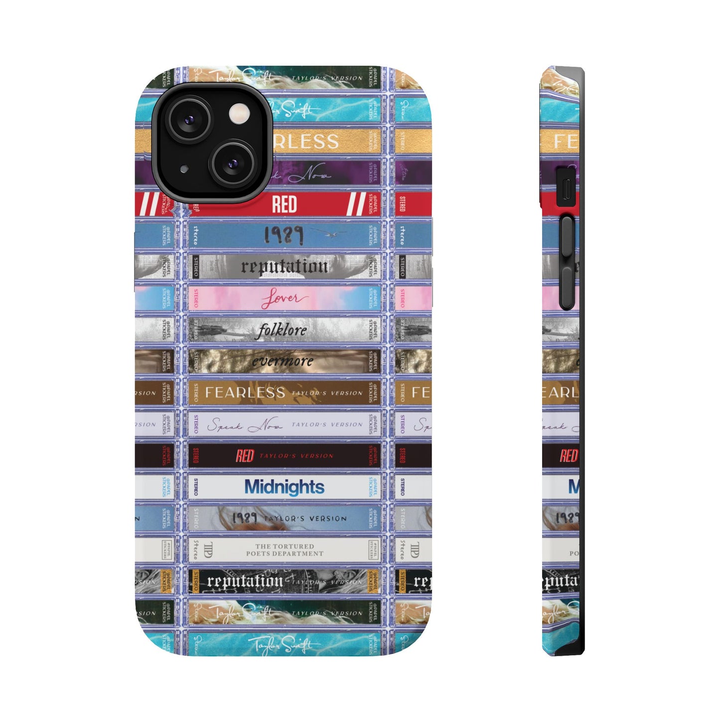 ERAS CASSETTES MagSafe Tough Cases | Includes Taylor's Version | iPhone Plus Pro Max 15, 14, 13 | Perfect Unique Present Swiftie Fan Gift