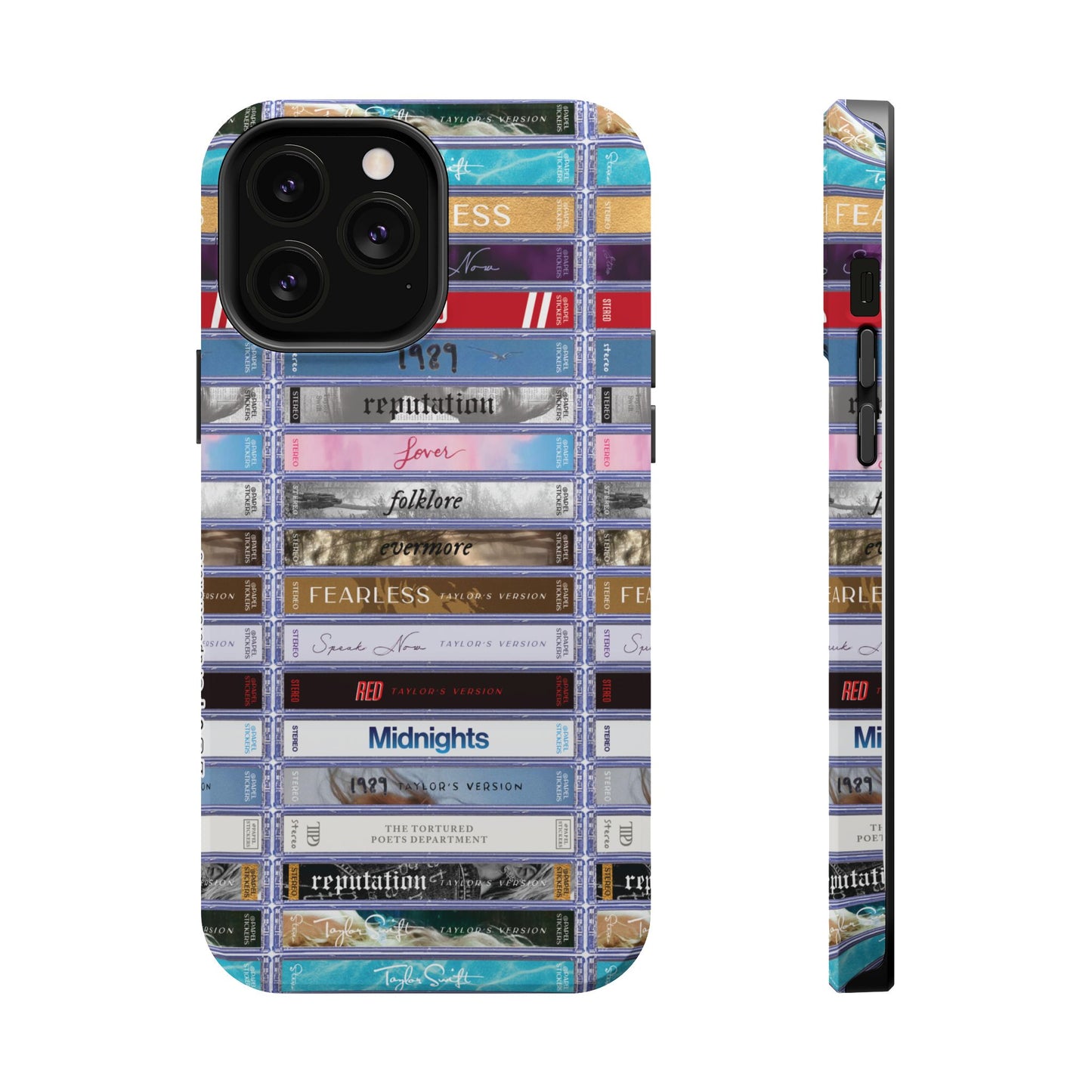 ERAS CASSETTES MagSafe Tough Cases | Includes Taylor's Version | iPhone Plus Pro Max 15, 14, 13 | Perfect Unique Present Swiftie Fan Gift