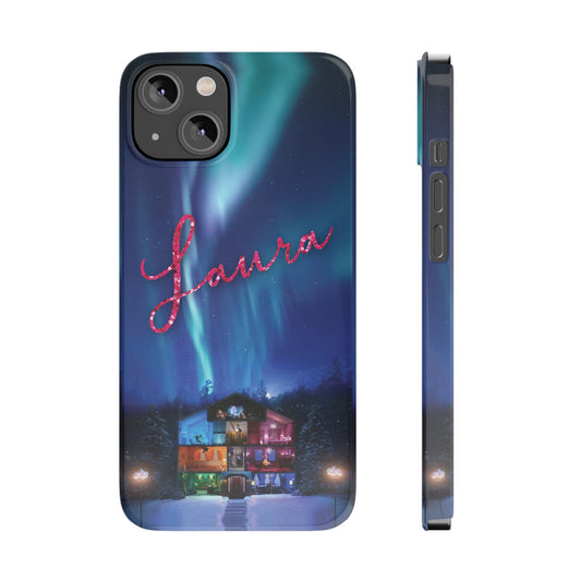 Custom Slim iPhone Cases | LOVER HOUSE Personalized Name | iPhone Mini, Pro, Plus, Pro Max 15 to 7 | Perfect Unique Present Swiftie Fan Gift