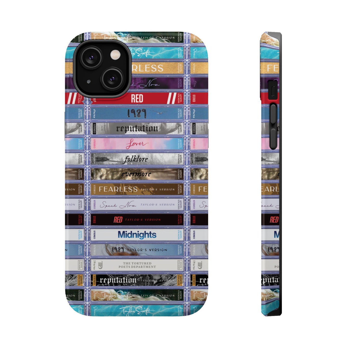 ERAS CASSETTES MagSafe Tough Cases | Includes Taylor's Version | iPhone Plus Pro Max 15, 14, 13 | Perfect Unique Present Swiftie Fan Gift