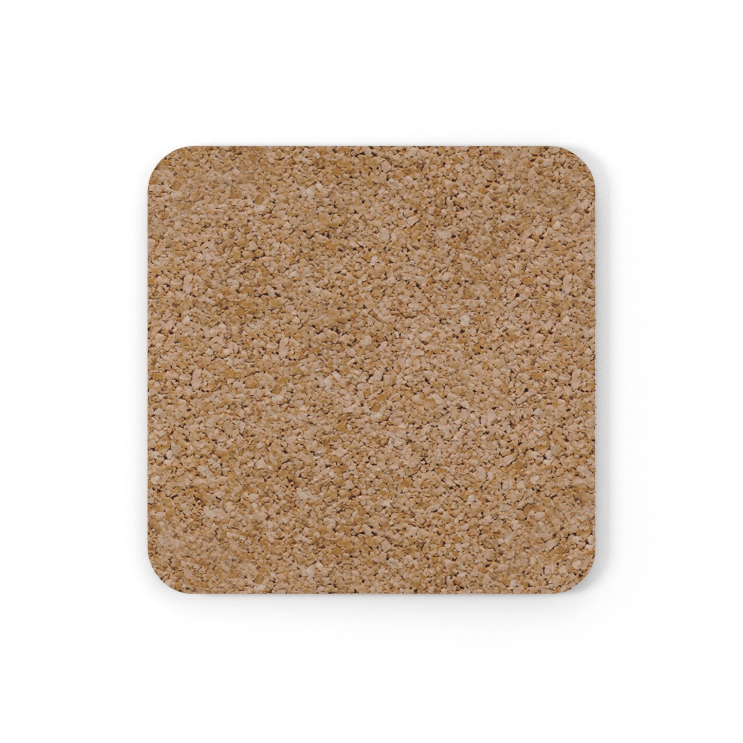 4" x 4" Square or Round - LOVER Cork Back Coaster